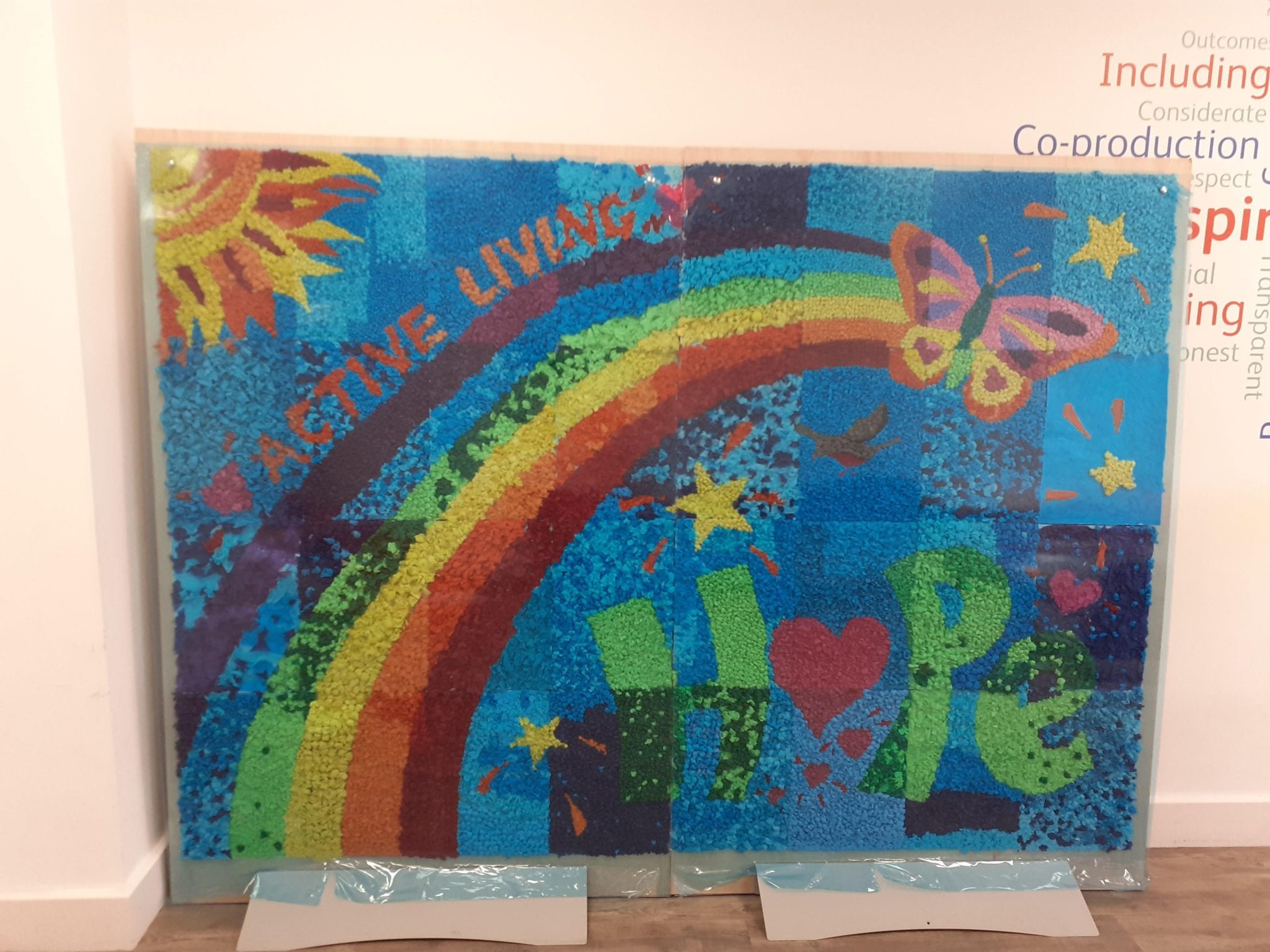 Mosaic of Hope comes to the Belfry Shopping Centre